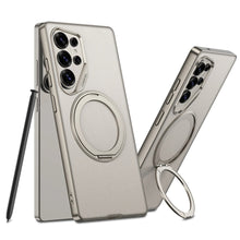Load image into Gallery viewer, Galaxy S25 Ultra Premium Leather Case – Metal Kickstand | Slim & Stylish