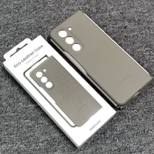 Load image into Gallery viewer, Galaxy Z Fold5 High Quality Soft Silky Touch Protective Eco-Leather Case