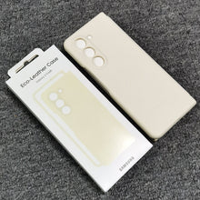 Load image into Gallery viewer, Galaxy Z Fold5 High Quality Soft Silky Touch Protective Eco-Leather Case
