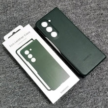 Load image into Gallery viewer, Galaxy Z Fold5 High Quality Soft Silky Touch Protective Eco-Leather Case