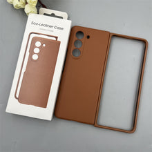 Load image into Gallery viewer, Galaxy Z Fold5 High Quality Soft Silky Touch Protective Eco-Leather Case