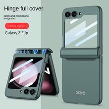 Load image into Gallery viewer, Galaxy Z Flip5 Magnetic Hinge Full Protection With Front Glass Case