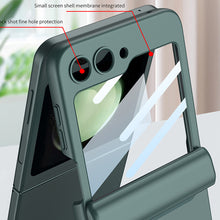 Load image into Gallery viewer, Galaxy Z Flip5 Magnetic Hinge Full Protection With Front Glass Case