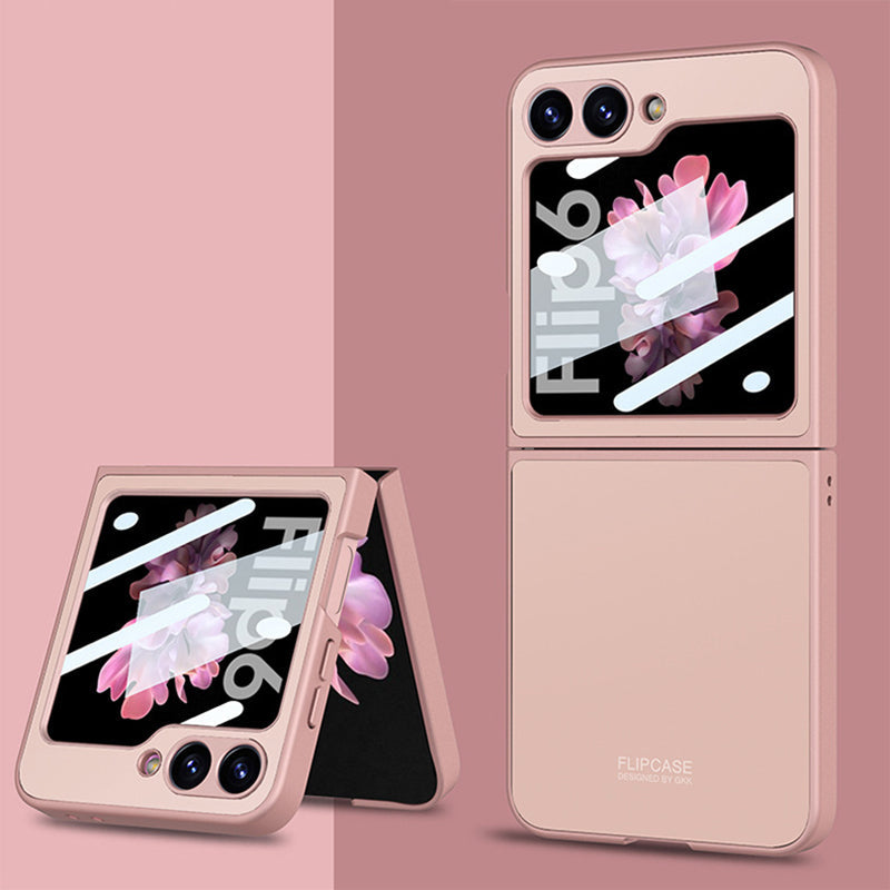 Galaxy Z Flip6 Luxury Ultra-Thin Matte Shine Protection Case