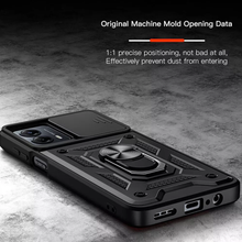 Load image into Gallery viewer, Motorola Edge 50 Fusion 5G Hybrid Dual Armor Case with Camera Slide
