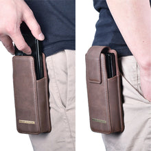Load image into Gallery viewer, Luxurious Leather Pouch Belt Clip Holster Waist Bag for Galaxy Z Fold Series