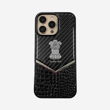 Load image into Gallery viewer, Original Satyamev Jayate Back Case for iPhone Series – Premium Patriotic Edition