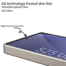 Load image into Gallery viewer, Galaxy S25 Ultra Matte Shine with Anti-fall Protective Case