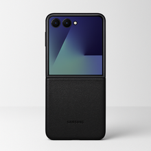 Load image into Gallery viewer, Galaxy Z Flip7 Kindsuit Premium Leather Back Case