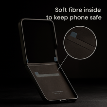 Load image into Gallery viewer, Galaxy Z Flip7 Kindsuit Premium Leather Back Case