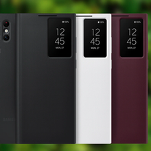Load image into Gallery viewer, Smart View Stand IC Flip Original Leather Case For Samsung Galaxy 22 Ultra
