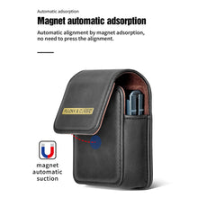Load image into Gallery viewer, Luxurious Leather Pouch Belt Clip Holster Waist Bag for Galaxy Z Flip Series