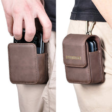 Load image into Gallery viewer, Luxurious Leather Pouch Belt Clip Holster Waist Bag for Galaxy Z Flip Series