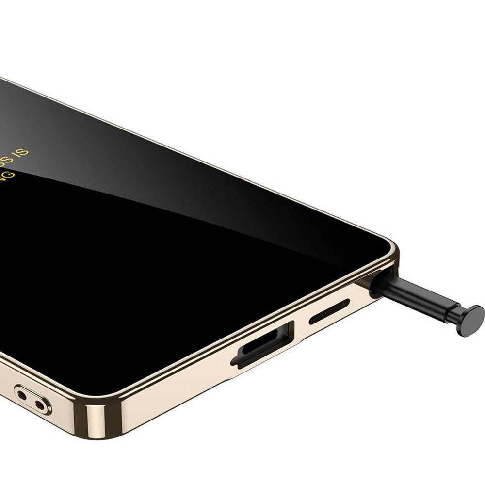 Galaxy S25 Ultra Luxurious Deer Pattern Inspirational Glass Case