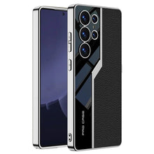 Load image into Gallery viewer, Galaxy S26 Ultra Thin Electroplated Leather Shockproof Blade Case
