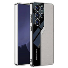 Load image into Gallery viewer, Galaxy S26 Ultra Thin Electroplated Leather Shockproof Blade Case