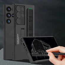 Load image into Gallery viewer, Galaxy S26 Ultra Wristband Strap With Kickstand Holder Bracket Case