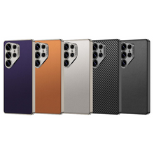 Load image into Gallery viewer, Quilted Classic Plain Leather Craft Case for Galaxy S25 Ultra