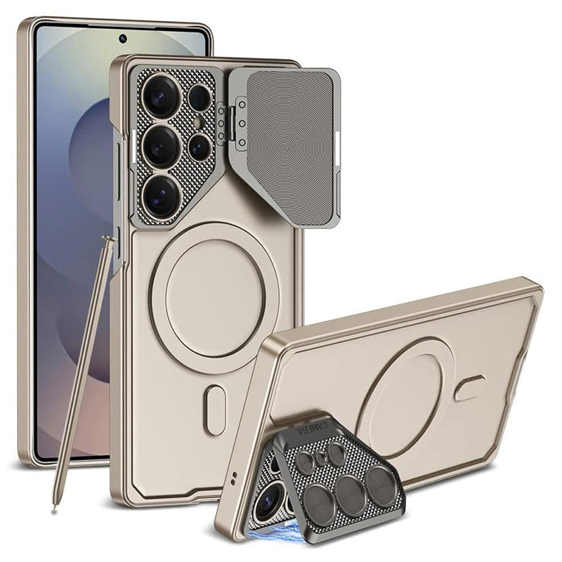 Galaxy S25 Ultra GKK Metal Camera Shutter With Magsafe Case