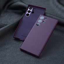 Load image into Gallery viewer, Galaxy S25 Ultra High Quality Soft Silky Touch Protective Leather Case