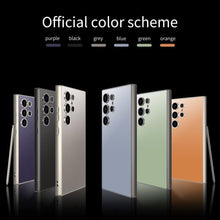 Load image into Gallery viewer, Galaxy S25 Ultra Matte Shine with Anti-fall Protective Case