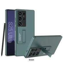 Load image into Gallery viewer, Galaxy S26 Ultra Luxury Thin Standing Pen Holder Slot Case