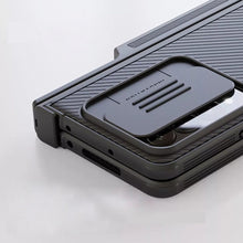 Load image into Gallery viewer, Galaxy Z Fold5 Camshield With Stand and Pen Holder Slot Back Case