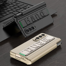 Load image into Gallery viewer, Galaxy Z Fold4 Wristband Magnetic Hinge Pen Holder Strap Case