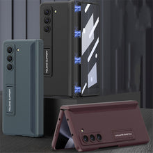 Load image into Gallery viewer, Galaxy Z Fold5 Magnetic Hinge Full Protection Stand Case