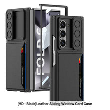 Load image into Gallery viewer, Galaxy Z Fold 6 Slide Window Business Wallet Shockproof Protective Case