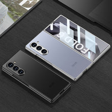 Load image into Gallery viewer, Galaxy Z Fold5 Matte Shine with Front Glass Protection Case
