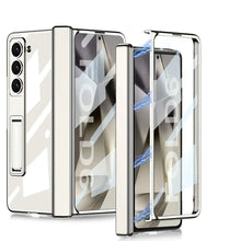 Load image into Gallery viewer, Transparent Case with Kickstand & Hinge Protection for Galaxy Z Fold6