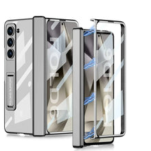 Load image into Gallery viewer, Transparent Case with Kickstand & Hinge Protection for Galaxy Z Fold6