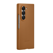 Load image into Gallery viewer, Galaxy Z Fold7 Kindsuit Premium Leather Back Case