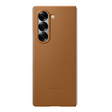 Load image into Gallery viewer, Galaxy Z Fold7 Kindsuit Premium Leather Back Case