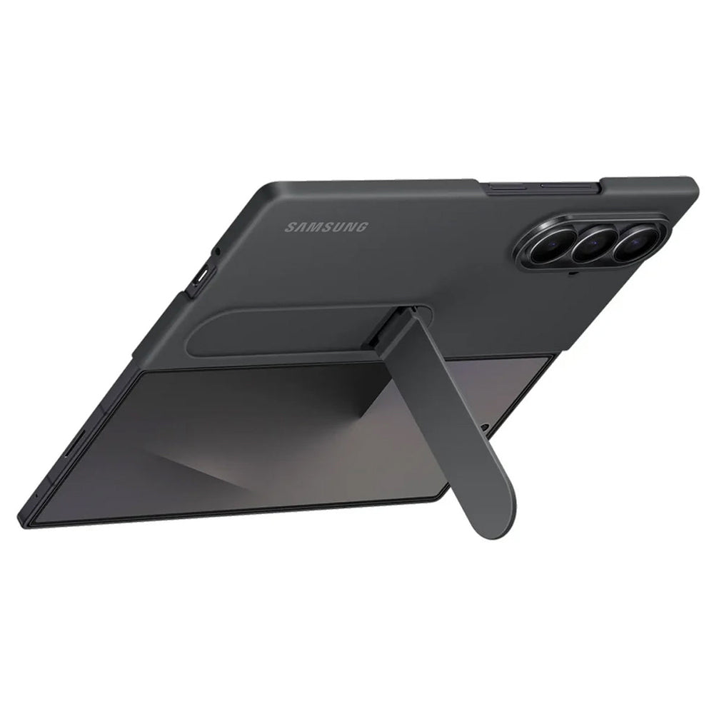 Galaxy Z Fold7 Silicone Stand Case – Shockproof, Slim & Hands-Free Kickstand Cover