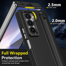 Load image into Gallery viewer, Galaxy Z Fold Series S-Pen Case with Skin Feel & Front Glass Protection