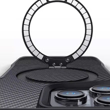 Load image into Gallery viewer, iPhone 16 Series Easy Grip Carbon Texture With Ring Case
