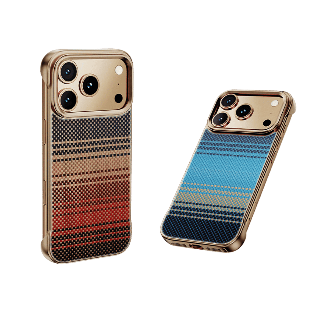 iPhone 17 Series Ultra-Slim Aramid Woven MagSafe Case – Premium Lightweight Protection