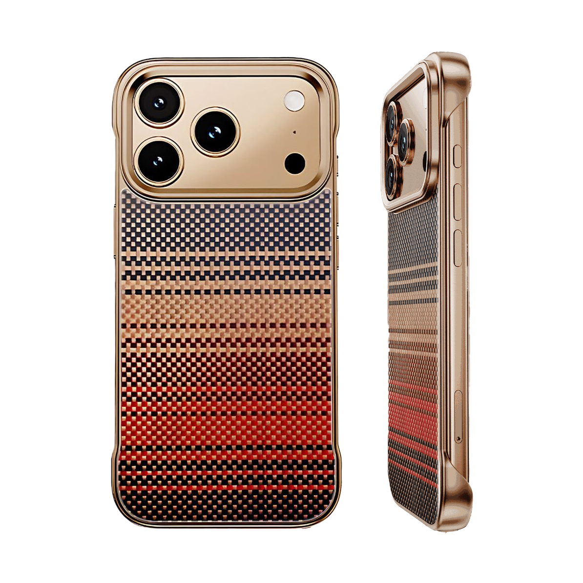 iPhone 17 Series Ultra-Slim Aramid Woven MagSafe Case – Premium Lightweight Protection