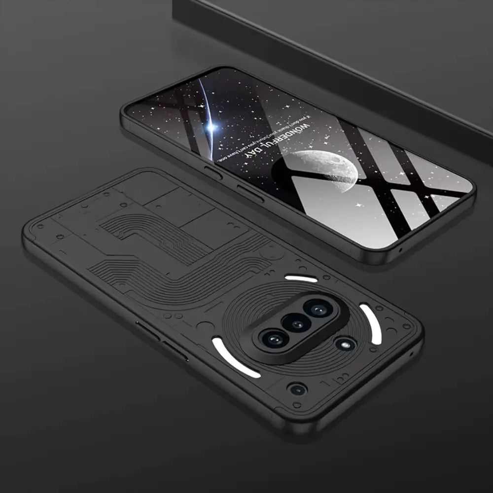 GKK 360° Frosted Splicing Shield Case for Nothing Phone Series – Full Body 3-in-1 Hard Back Cover