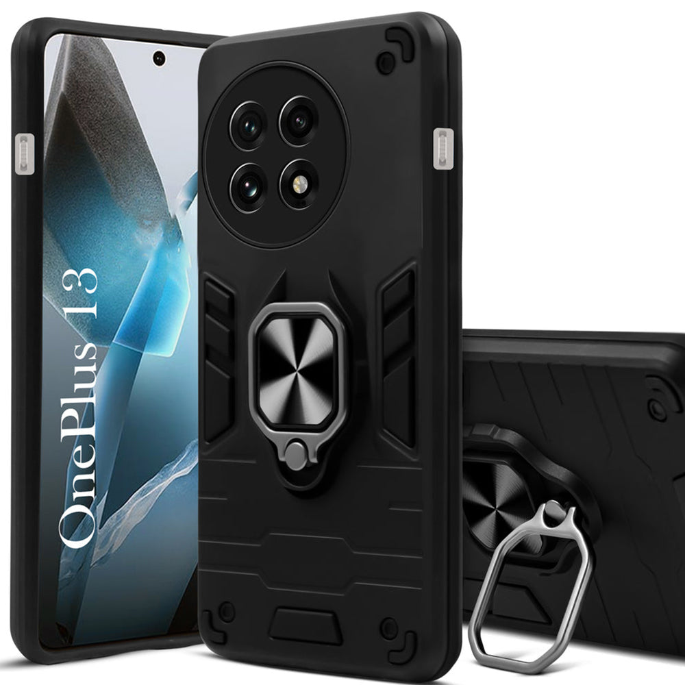 OnePlus Series UAG Shockproof Dual-Layer Armor Case with Kickstand Ring