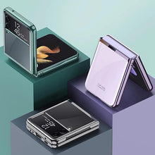 Load image into Gallery viewer, Galaxy Z Flip4 High Transparent Glitter Back Case