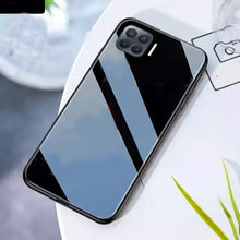 Load image into Gallery viewer, Oppo F17/ F17 Pro Glass Hard Ultra High Protection Case- Black