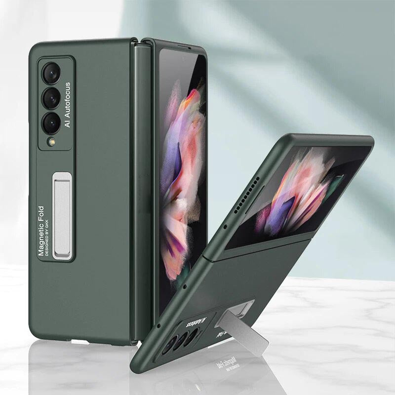 Galaxy Z Fold3 Magnetic Hinge Full Protection Stand Case
