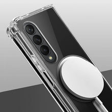 Load image into Gallery viewer, Galaxy Z Fold4 MagSafe Shockproof Transparent Clear Case