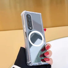 Load image into Gallery viewer, Galaxy Z Fold4 MagSafe Shockproof Transparent Clear Case