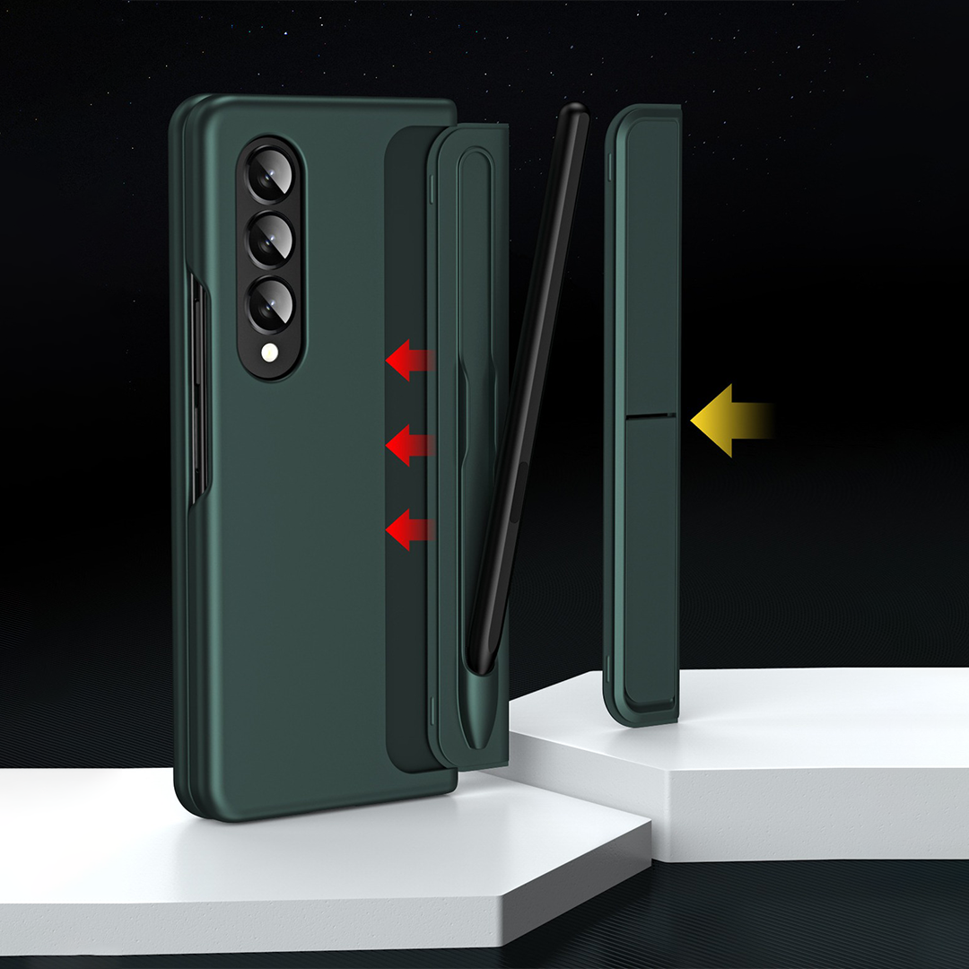 Galaxy Z Fold3 Detachable Pen Holder Kickstand Case