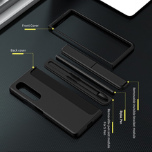 Load image into Gallery viewer, Galaxy Z Fold4 Detachable Pen Holder Kickstand Case