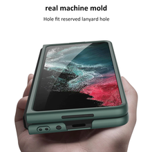 Load image into Gallery viewer, Galaxy Z Fold4 Ultra Thin Color Contact Lense Shell Back Case